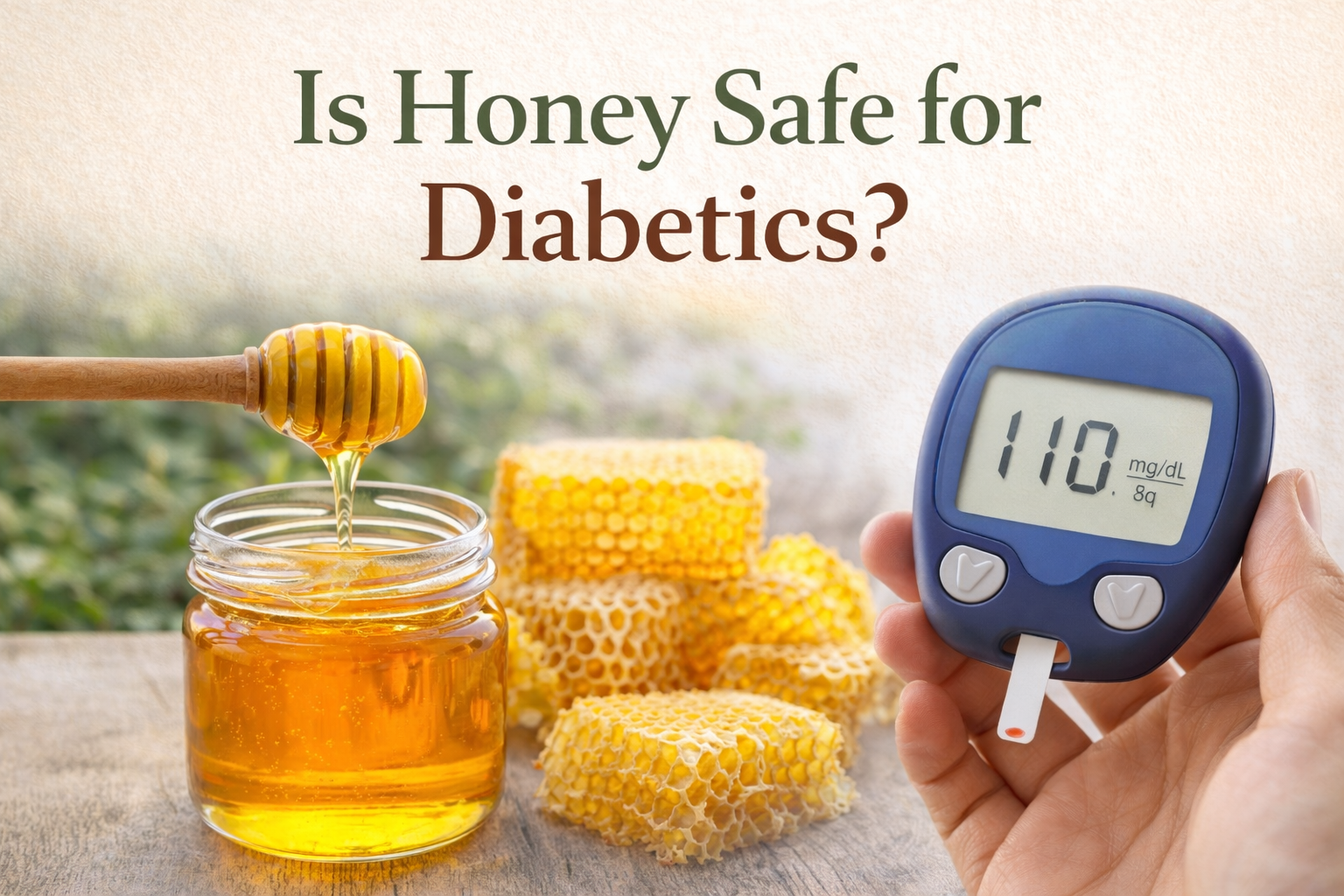 Is Honey Safe for Diabetics? Benefits, Risks & Best Way to Consume Honey